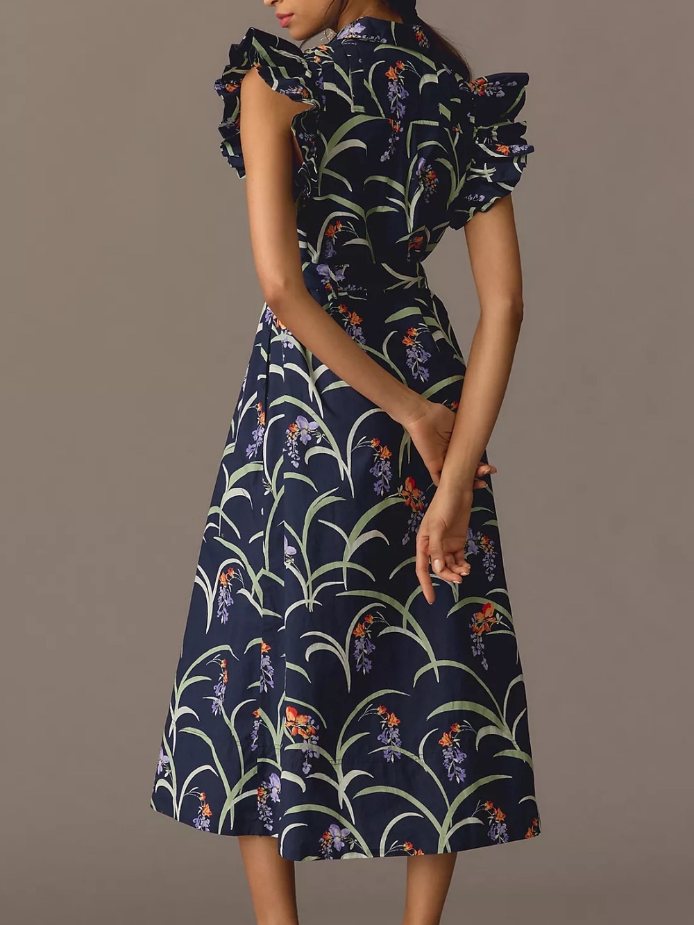 Anthropologie Ruffled Floral Shirt Dress
V16 - Picture 4 of 8